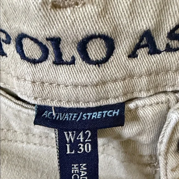 U.S. Polo Assn. Men's Beige Cargo Pants - Picture 4 of 6